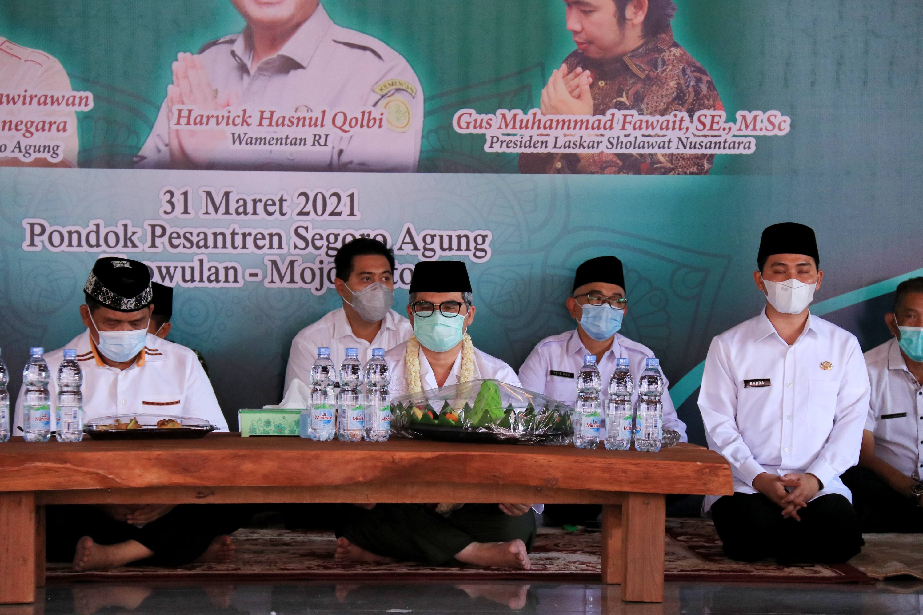 Wabup Mojokerto Hadiri Tadarus Tani Bersama Wamentan RI