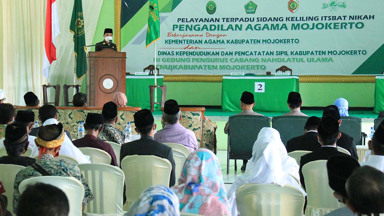 Hadiri Sidang Itsbat Nikah, Wabup Mojokerto : Semoga Dapat Memudahkan Masyarakat