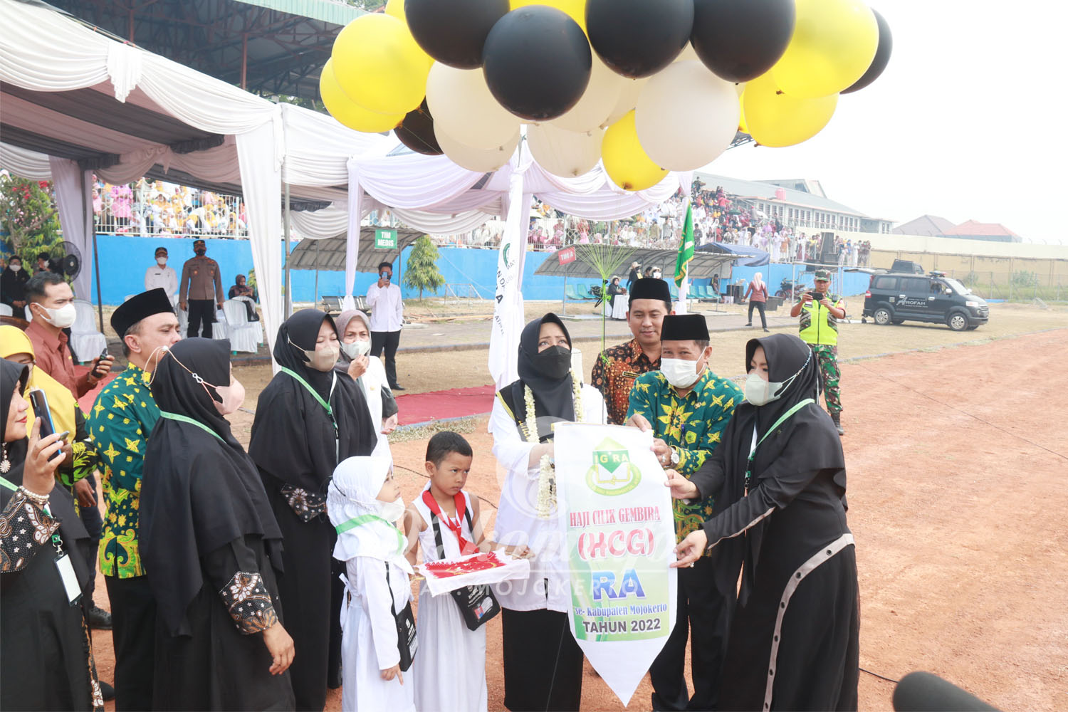 Kenalkan Rukun Islam kelima, 5.300 Anak Usia Dini di Kabupaten Mojokerto Laksanakan Praktek Haji
