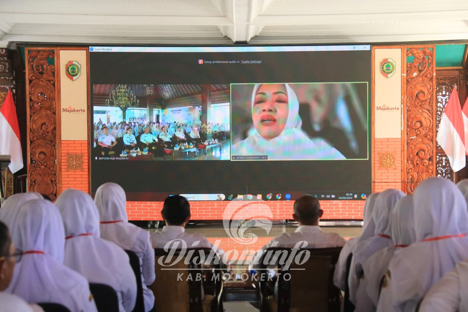 Buka Orientasi PPPK Kab. Mojokerto Gelombang Ketiga, Bupati Ikfina Tekankan Core Value pada Para ASN