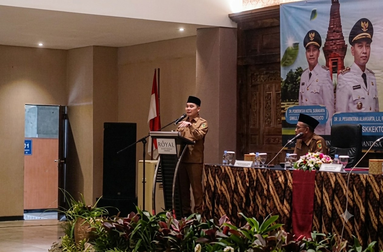 Bupati Albarra Imbau Perangkat Desa & Kecamatan Cermat Kawal Program Pembangunan