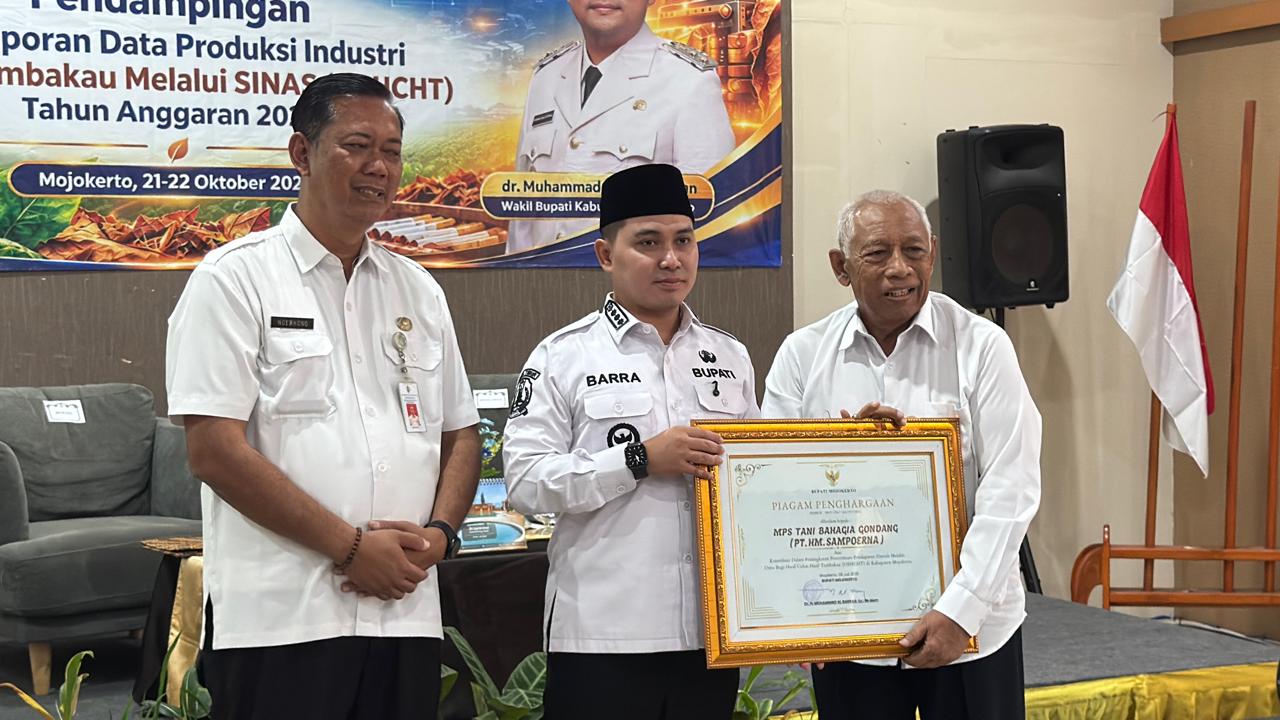 Bupati Mojokerto Apresiasi Kontribusi Industri Tembakau dan Tekankan Pemanfaatan DBHCHT untuk Masyarakat