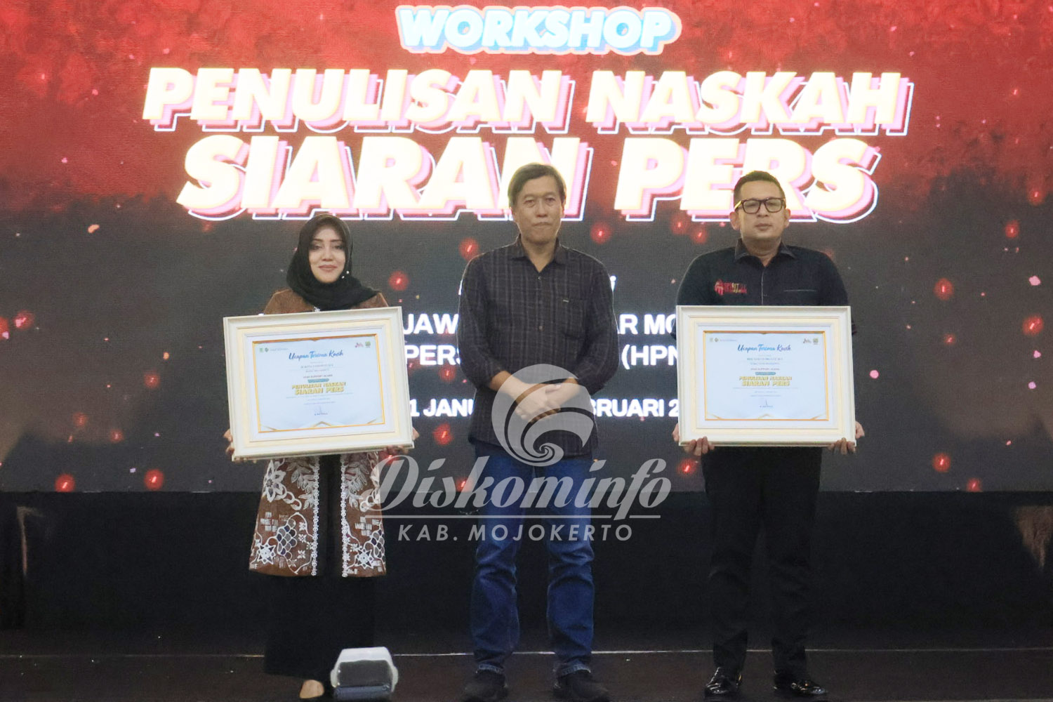 Hadiri Workshop Penulisan Naskah Siaran Pers, Bupati Imbau ASN Dapat Berikan Konferensi Pers yang Efektif