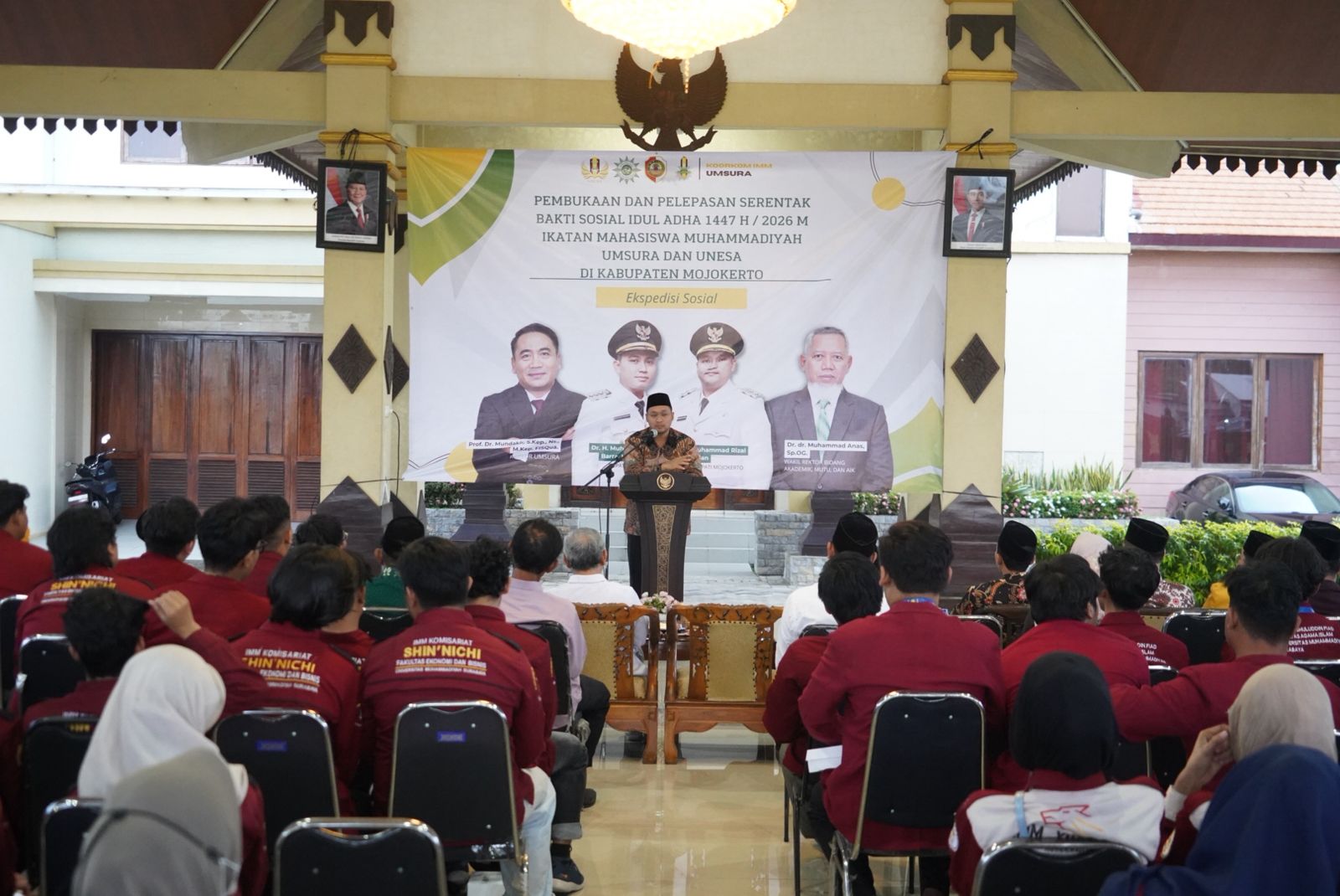 IMM Surabaya Salurkan Hewan Kurban ke 6 Desa di Kabupaten Mojokerto, Wabup Rizal Apresiasi Semangat Pengabdian Mahasiswa