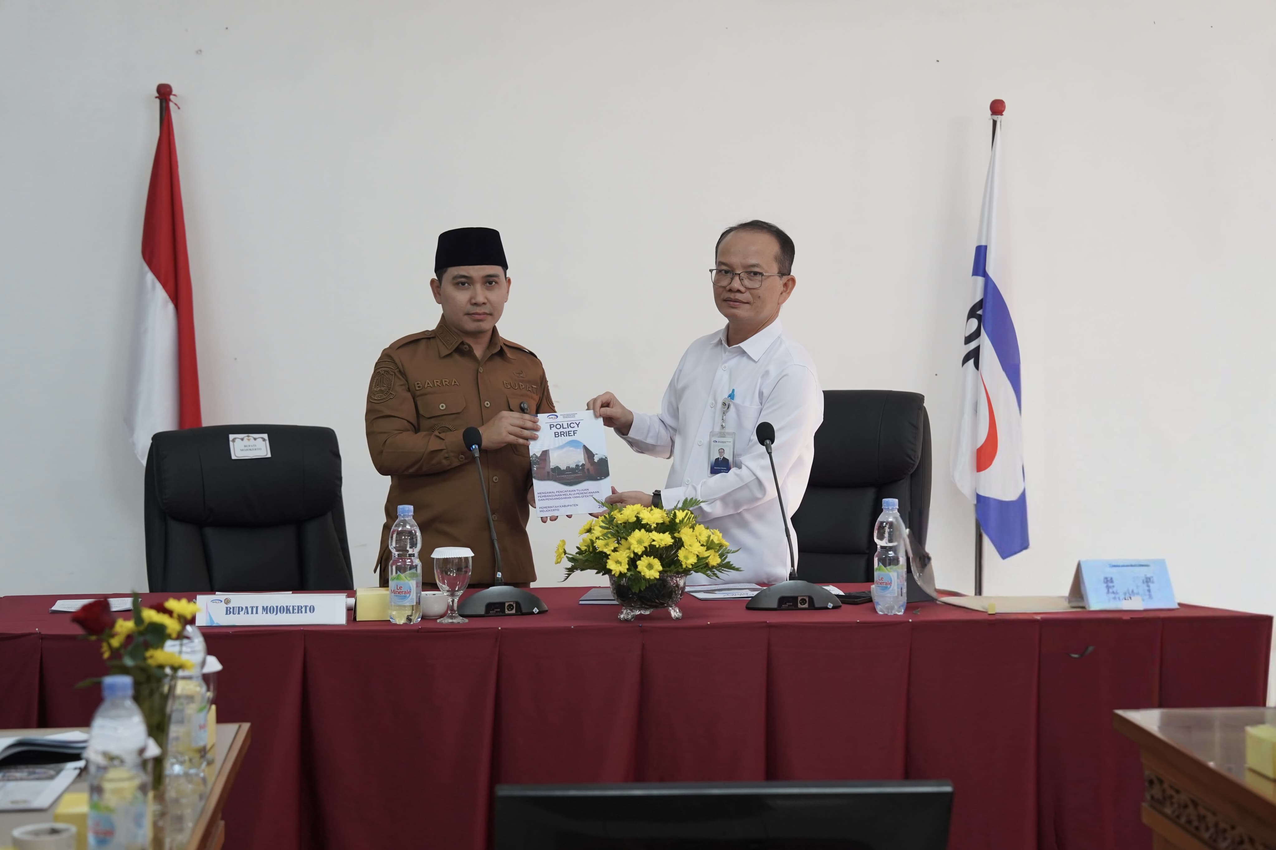 Jaga Komitmen Rencana Pemindahan Pusat Pemerintahan, Pemkab Mojokerto Gandeng Perwakilan BPKP Jatim
