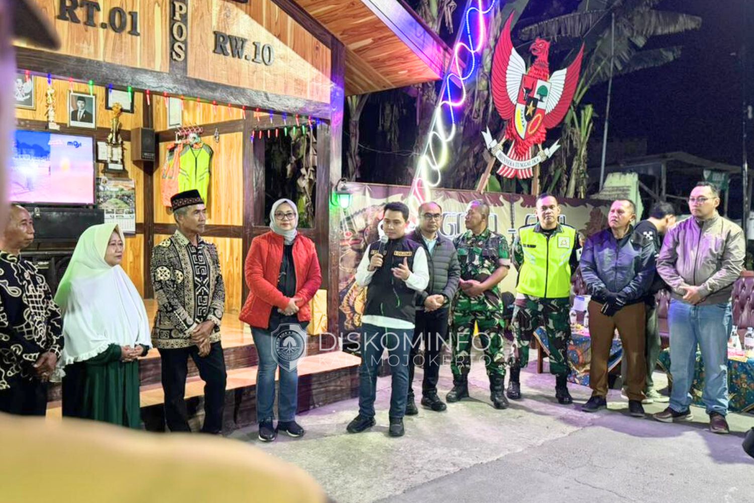 Kompak! Pemkab dan Forkopimda Kabupaten Mojokerto 'Motoran' Untuk Gencarkan Lagi Program Siskamling