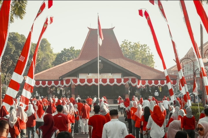 Lomba Olahraga Tradisional hingga Kompetisi Tenis Meja Junior Semarakkan Peringatan HUT RI Pemkab Mojokerto