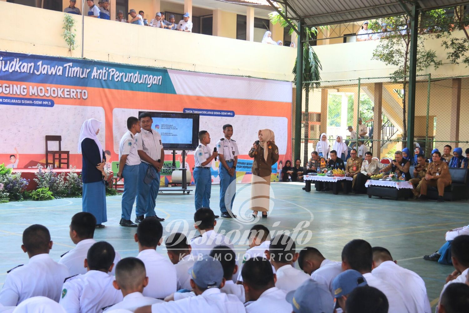 Melalui Program GEMOY, Bupati Ikfina Ajak Pelajar Jauhi Judi Online