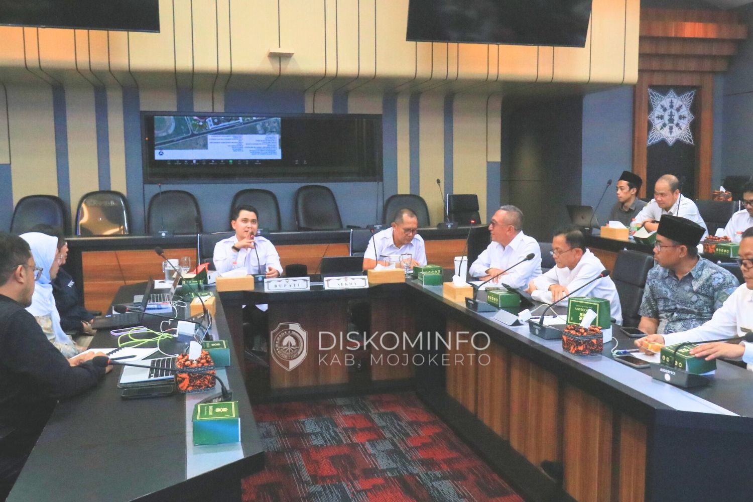 Menuju Kota Modern Bernuansa Majapahit, Pemkab Mojokerto Gelar Studi Kelayakan Pemindahan Ibu Kota ke Mojosari