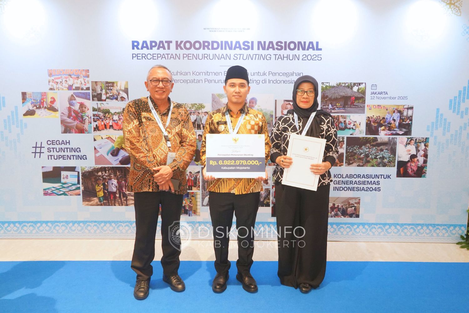 Pemkab Mojokerto Terima Insentif Fiskal Rp6,9 Miliar untuk Percepatan Penurunan Stunting