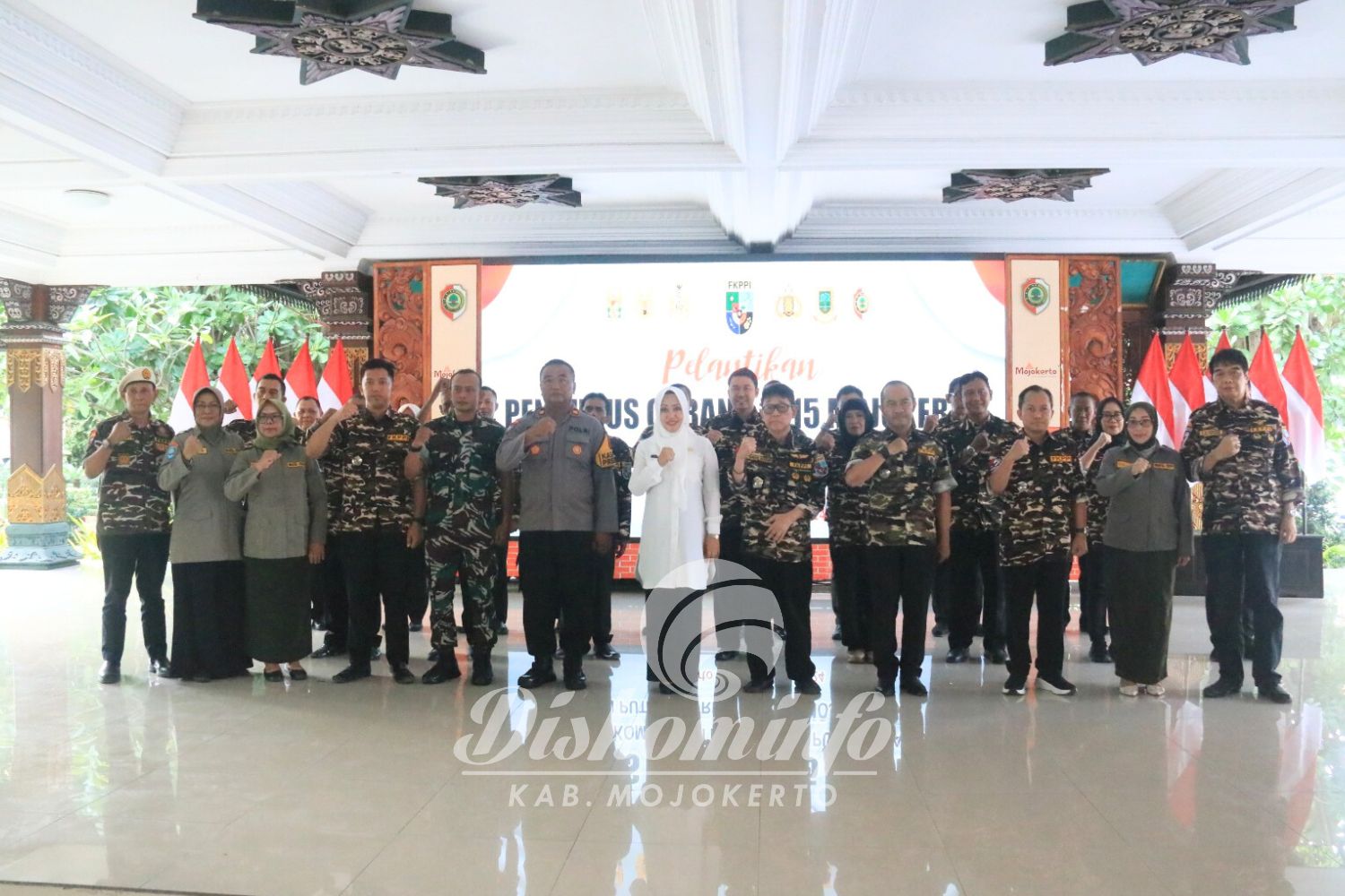 Pengurus FKPPI Mojokerto Resmi Dilantik, Bupati Harap Ikut Andil Bangun Bumi Majapahit