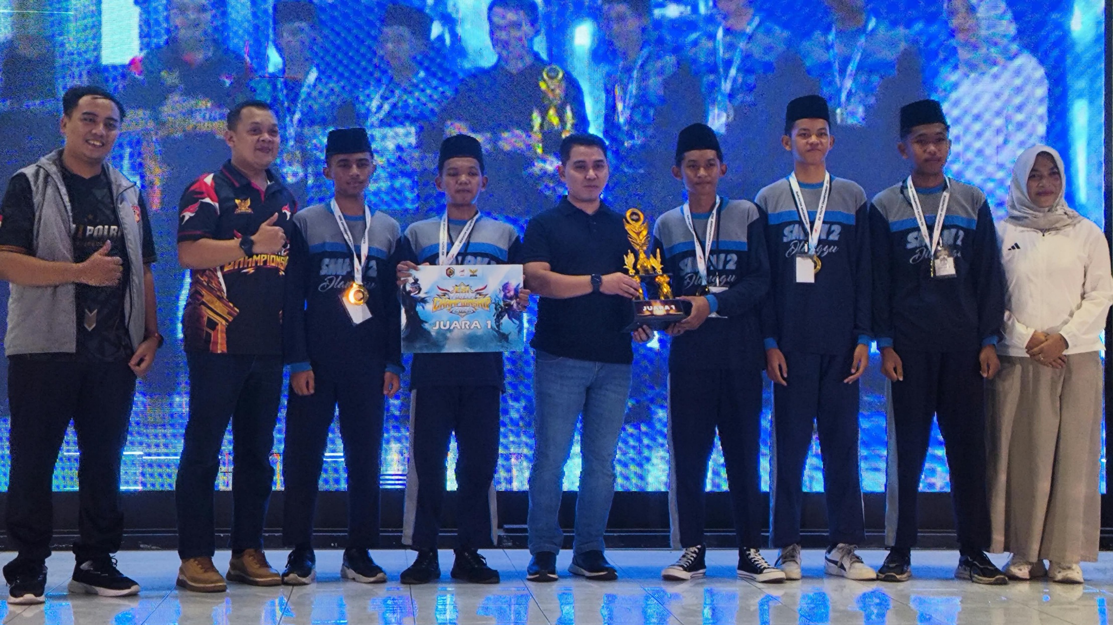 Peringatan Rangkaian Hari Desa Nasional,  KONI-Pemkab Mojokerto Gelar Turnamen E-sport Tingkat Pelajar