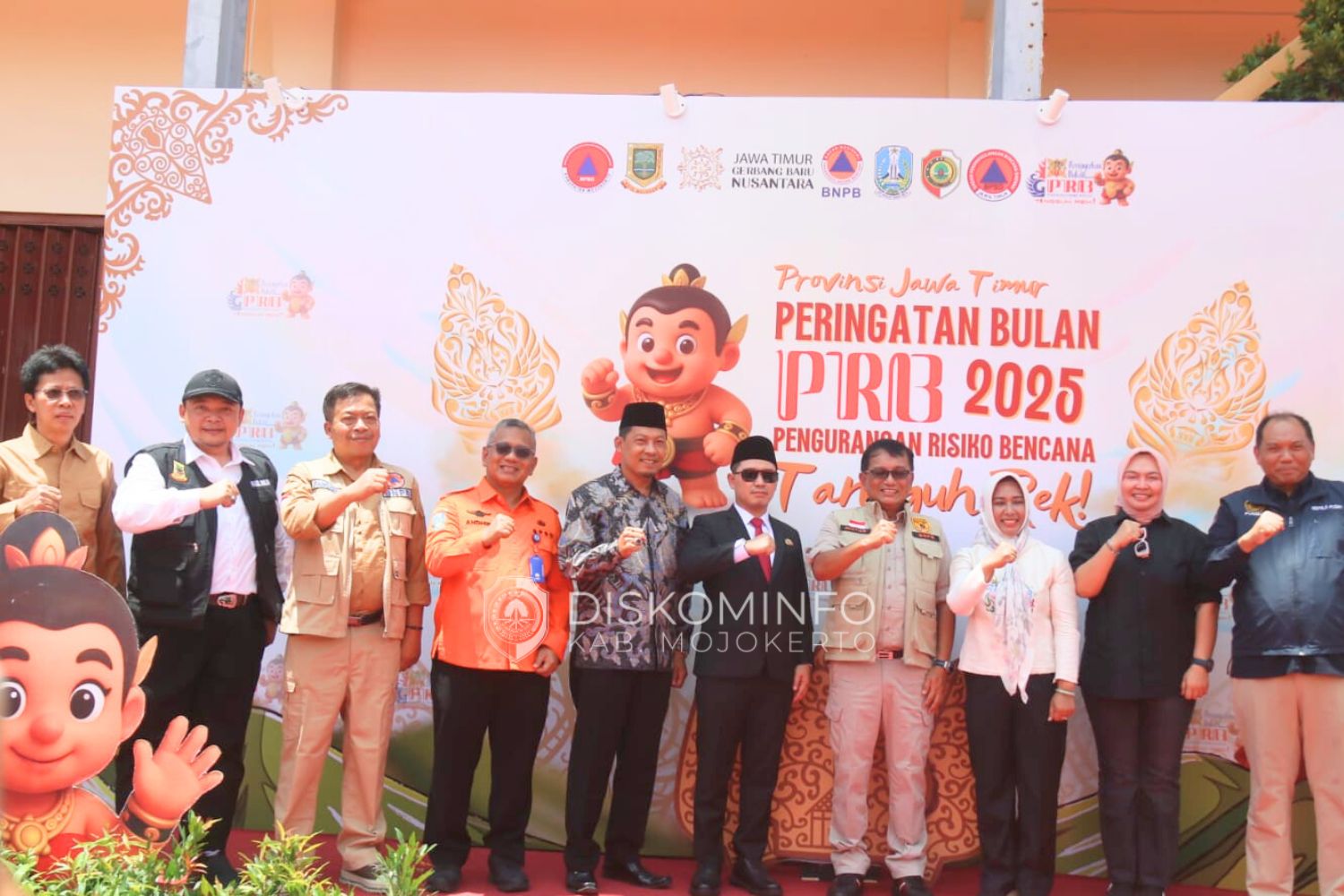 PRB 2025 Resmi Dibuka, Bupati Mojokerto Hadiri Pembukaan Expo Kebencanaan