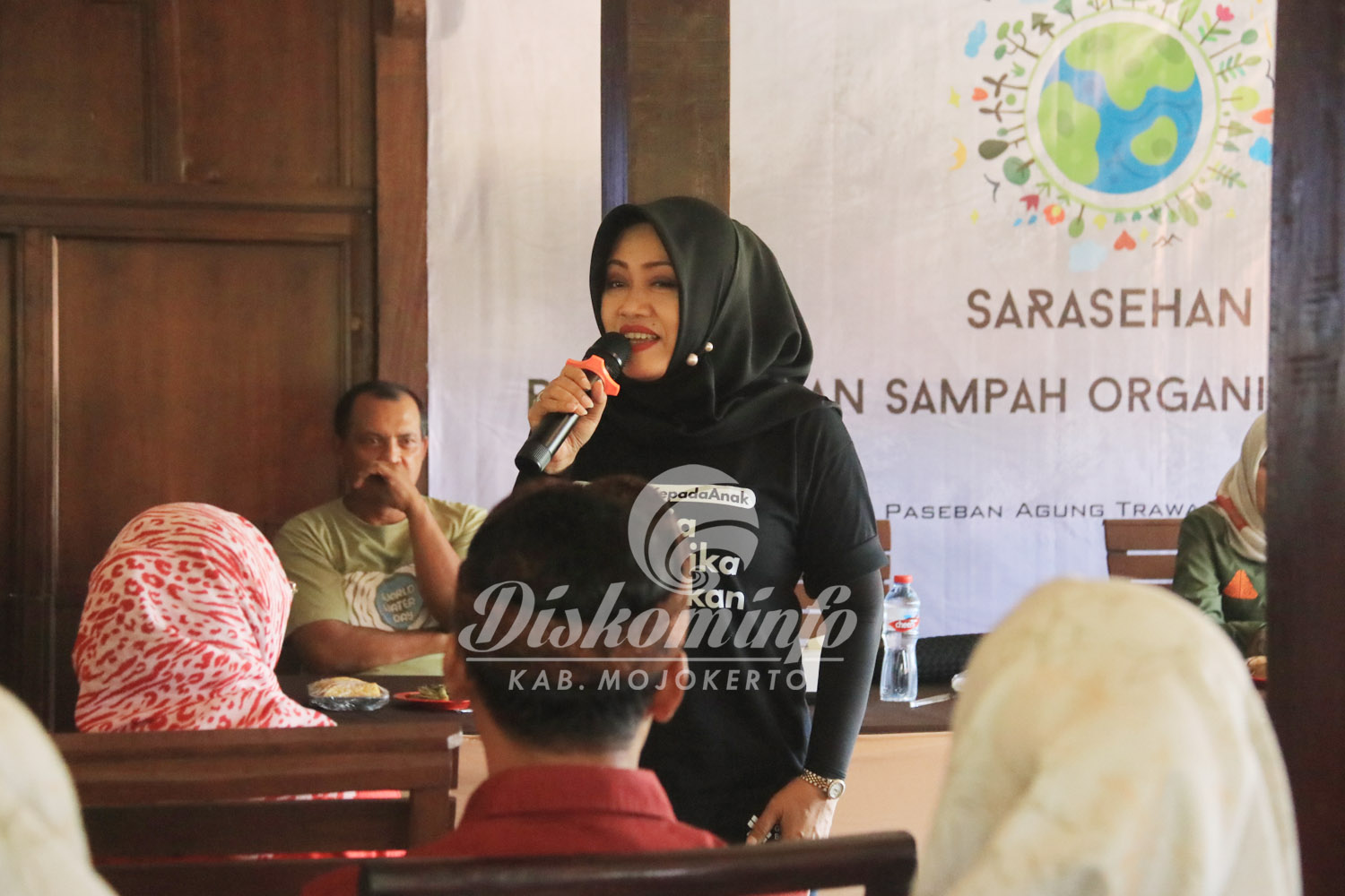 Sarasehan Pengelolaan Sampah Organik, Bupati Ikfina Ajak Kelola Sampah Dimulai dari Rumah Tangga