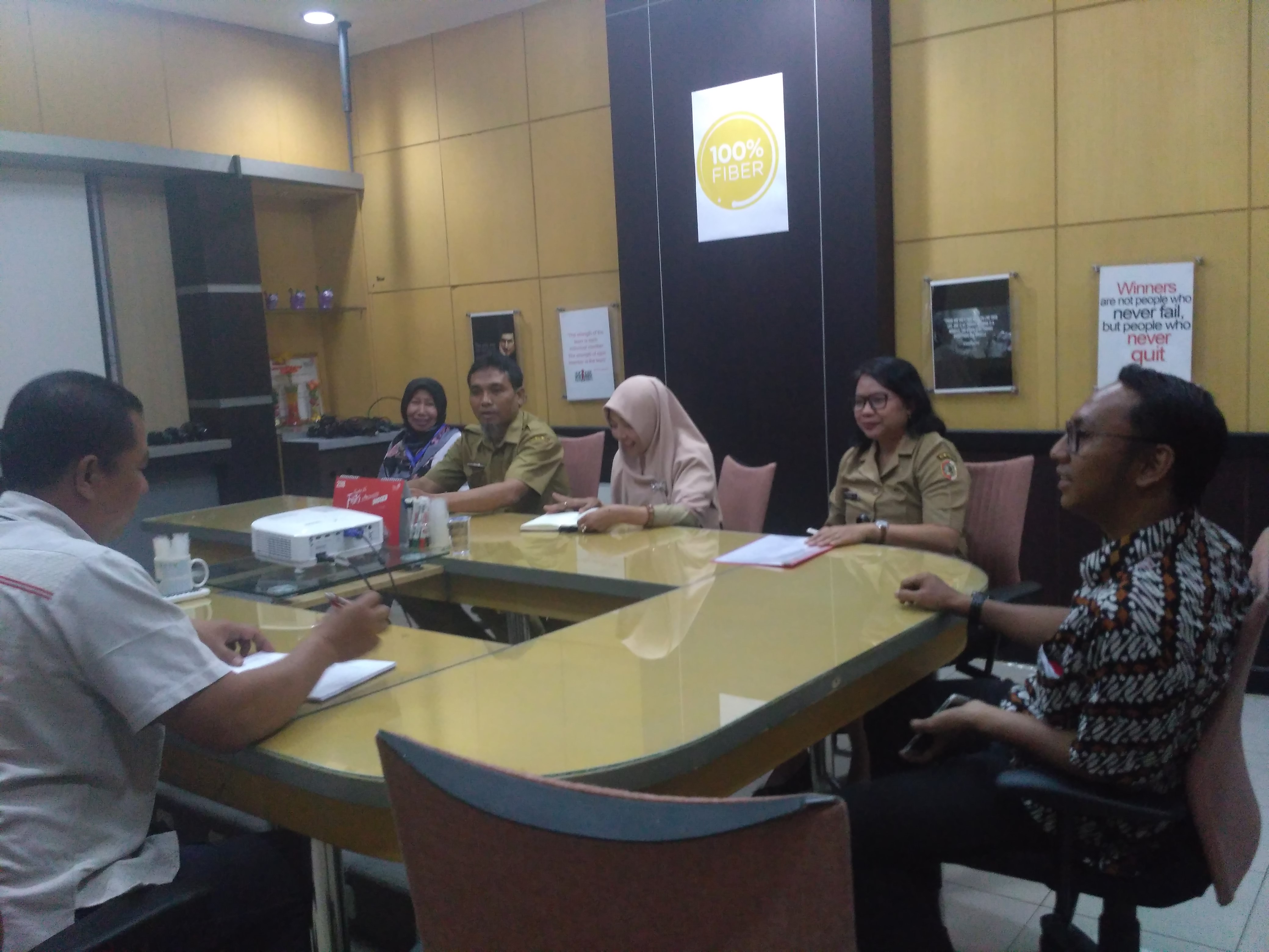 Koordinasi Pembuatan Roadmap Master Plan Pemerintah Kabupaten Mojokerto di Telkom Surabaya, 28 Agustus 2018