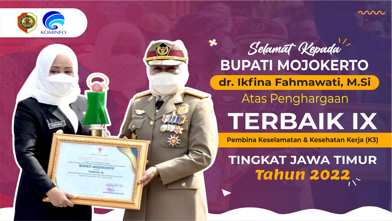 Penghargaan IX Terbaik Pembina Keselamatan & Kesehatan Kerja